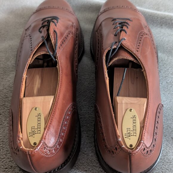 Allen Edmonds Men\'s Shoes - Benton - Chili / Brown - Size 13 3E main image 14